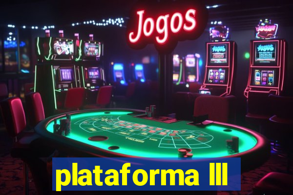 plataforma lll